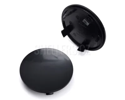 Obrázok produktu pre Stredový kryt zliatinového kolesa Ø 60/76 mm, ZD01 - PORSCHE plastovýčierny bez loga