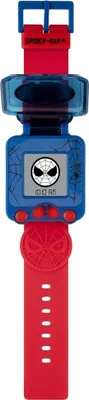 Produktbild von Disney Spiderman Lernuhr – Robuste Digitaluhr mit Stoppuhr für Kinder