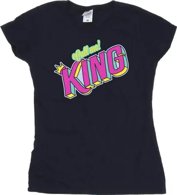 Produktbild von Disney - "The Lion King Classic King" T-Shirt für Damen BI25306 (XXL) (Marineblau)