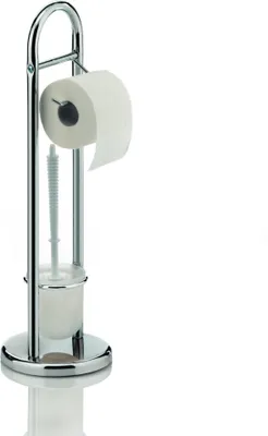 Produktbild von Kela Toilettengarnitur Fabio Metall glänzend 65cm 19cmØ, 18002