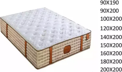 Produktbild von Hochwertige Hotel Matratze 28cm Kingsize Extra Dicke Matratzen 200x200cm