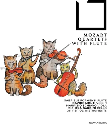 Image de Wolfgang Amadeus Mozart (1756-1791) : Quatuors avec flûte n°1-4 (180g)