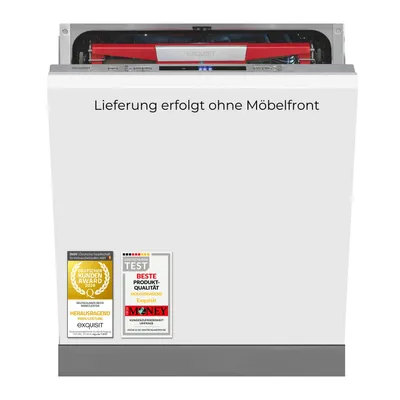 Produktbild von Geschirrspüler vollintegrierbar | EGSP9614-E-030A inox | 14 Stk | 8 Programme | Extra Hygiene | 42 dB | Energieklasse A | Inox