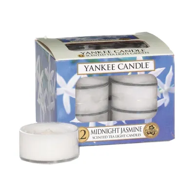 Immagine prodotto di Yankee Candle tea light confezione da 12 Midnight Jasmine 1129554E