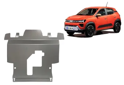 Obrázek produktu pro Hliníkový spodní ochranný rám pro Dacia Spring