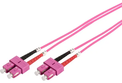 Image de Digitus Câble de brassage multimode à fibre optique, OM4, SC / SC