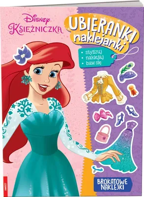 Produktbild von Disney księżniczka. Ubieranki naklejanki