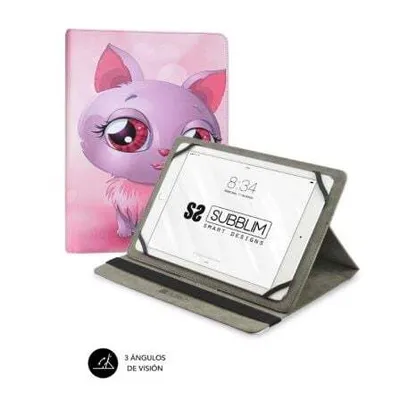 Obrázok produktu pre SUBBLIM SUB-CUT-4TC002, Folio, Každá značka, Universal. Compatible con todas las Tablet del mercado de hasta 10.1", 25,6 cm (10.1"), 356 g