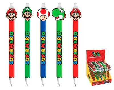 Obrázek produktu pro Sada mazatelných per Super Mario Bros