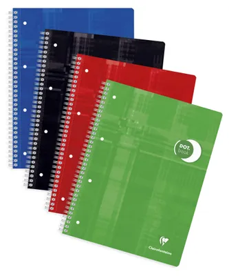 Produktbild von Clairefontaine 8253C 5 Collegeblöcke A4+ 80 Blatt dot farbig sortiert