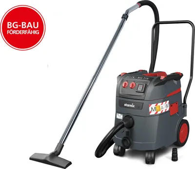 Obrázek produktu pro Starmix iPulse M-1635 Safe Plus, 1600 W, Cylindrový, Suché a mokré, Prachový sáček, 25 l, Filtrování