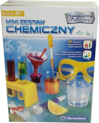 Zdjęcie produktu dla Clementoni Mini Zestaw Chemiczny 60952