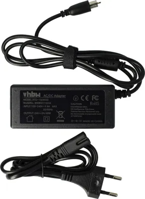 Produktbild von vhbw Netzteil Ersatz für Apple 661-2736, 661-3049, 661-2790, A1036, 661-3345, M8482, ACG4, M8576LL/A, M8576 für Notebook - 200 cm, 48 W