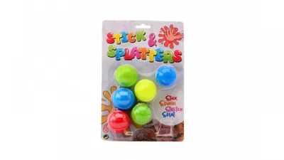 Produktbild von Klebrige Stretch Globbles Ballen, 6st