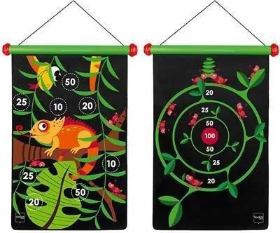 Image de Jeu de fléchettes magnétique Jungle grand