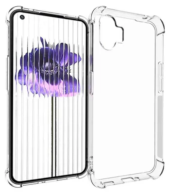 Produktbild von Für Nothing Phone 1 Schock Silikon Transparent Handy Tasche Etuis Hülle Schutz