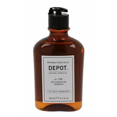 Productafbeelding van DEPOT The Male Tools & Co. No. 105 Invigorating, 250 ml, Shampoo, Niet voor professioneel gebruik, Mannen, Tegen haaruitval, Geschikt voor alle haarkleuren