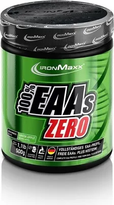 Produktbild von IronMaxx 100% EAAs Zero - 500 g Tropical