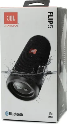 Zdjęcie produktu dla JBL FLIP 5 Czarny - Głośnik Bluetooth