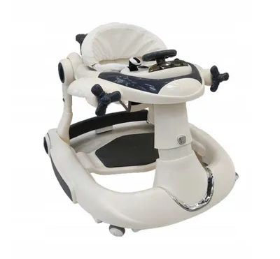 Produktbild von Lauflernhilfe 3in1 BDMU Kids Samolocik Beige Multifunktionell Musik Licht