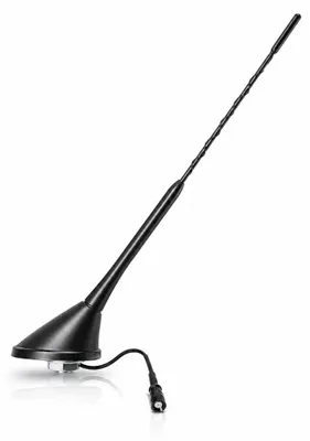 Produktbild von Audioproject A281 - Autoradio Autoantenne 24cm AM FM UKW Raku 2 + Verstärker - kompatibel VW Audi Opel Ford Seat Skoda