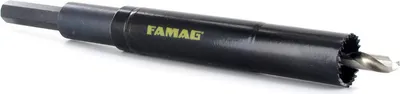 Produktbild von Famag Lochsäge HSS-BiMetall Durchmesser 17mm lose für Rollandengurtdurchführung Ersatzlochsäge - 2174117