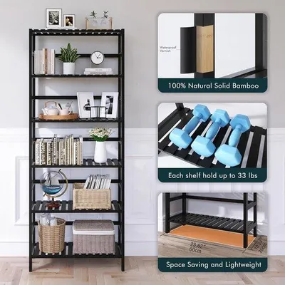 Obrázok produktu pre Moderná knižnica 26 (d) x 60 (š) x 161 (v) cm – organizér na knihy