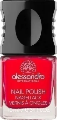 Produktbild von alessandro 84 Cherry Cherry Lady, 10 ml, Rot, Cherry Cherry Lady, Färbung, Undurchsichtig, Glanz