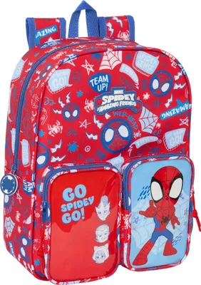 Immagine prodotto di Zaino scuola Spider-Man Rescue Blu Rosso 26 x 34 x 11 cm