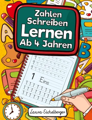 Produktbild von Zahlen Schreiben Lernen Ab 4 Jahren