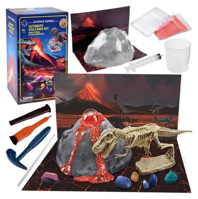 Obrázok produktu pre Edukatívny set – Výbuch sopky + vykopávka dinosaura Jokomisiada