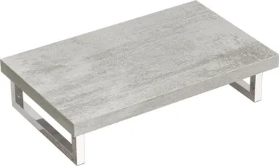 Produktbild von doporro Waschtischplatte Waschbeckenauflage 45x80cm Waschtischkonsole in Greige für Waschschalen inkl. Konsolenhalterung Wandmontage