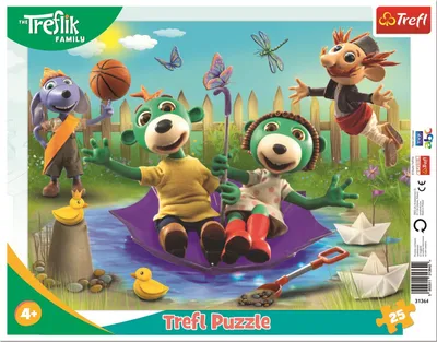 Obrázek produktu pro Puzzle Treflíci 25 dílků 135476