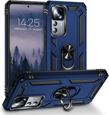 Produktbild von Armor Outdoor Handyhülle für Xiaomi 12T / 12T Pro Handy Panzer Case Cover Schutzhülle Farbe: Blau