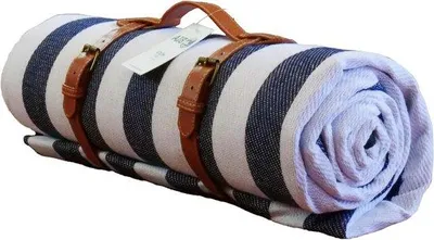 Obrázok produktu pre Plážová deka 200 x 200 cm, ultralahká – izolovaná cestovná deka XXL na trekking a piknik