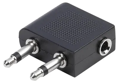 Image de VIVanco™Adaptateur jack 3,5 mm pour avion