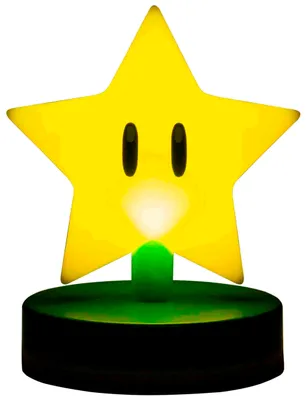 Zdjęcie produktu dla Paladone Nachttischlampe Super Maio Stern gelb
