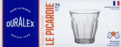 Immagine prodotto di Duralex Picardie Bicchieri 9cl (6 pezzi)