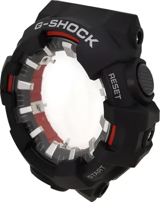 Produktbild von Casio G-Shock Gehäuse schwarz CASE/CENTER ASSY Mineralglas GA-700-1AER