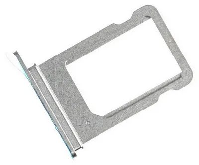 Produktbild von iPhone XS Sim Karten Halter Tray Fach, Silber
