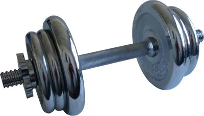 Zdjęcie produktu dla ACRA Jednoręczna hantla obciążeniowa 15 kg - 25 mm