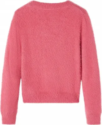 Produktbild von vidaXL Kinderpullover Gestrickt Altrosa 104