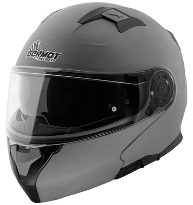 Productafbeelding van Germot GM 970 opklapbare helm, matgrijs, maat M (57/58)