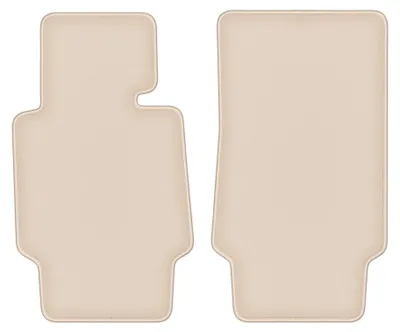 Imagen del producto de Alfombrillas de moqueta para BMW Z8 2000-2003 – juego de 2 piezas, beige, a medida – Wielganizator FORTUNA