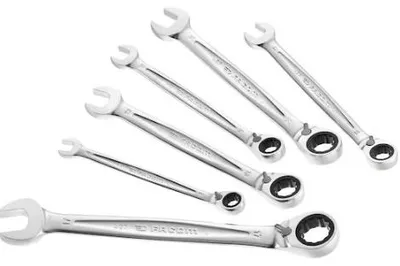 Produktbild von Facom 467B.JE6PB 6-teiliger Ratschen-Kombinationsschlüsselsatz