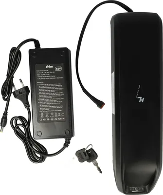 Produktbild von vhbw Unterrohrakku Akku kompatibel mit Bafang BBS01, E-Bikes und Pedelecs kompatibel mit Hailong Akkusystem - Inkl. Ladegerät (10,4 Ah, 48 V, Li-Ion)