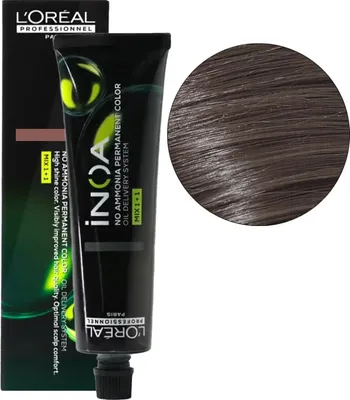 Zdjęcie produktu dla L'oréal Professionneli NOA 5.8 | trwała farba do włosów bez amoniaku - Kolor 5.8 jasny brąz mokka 60g