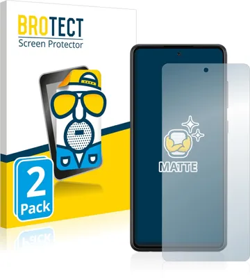 Produktbild von 2x BROTECT Schutzfolie für Samsung Galaxy A72 5G Displayschutz Displayschutzfolie Folie Matt Entspiegelungsfolie