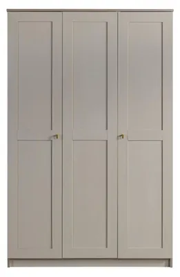 Produktbild von Garderobenschrank Luxus Kleiderschrank Holz Weiß Moderne Möbel Schlafzimmer