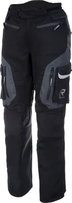Produktbild von Rukka Rimorina Damen Motorrad Textilhose, schwarz/grau, Long 36